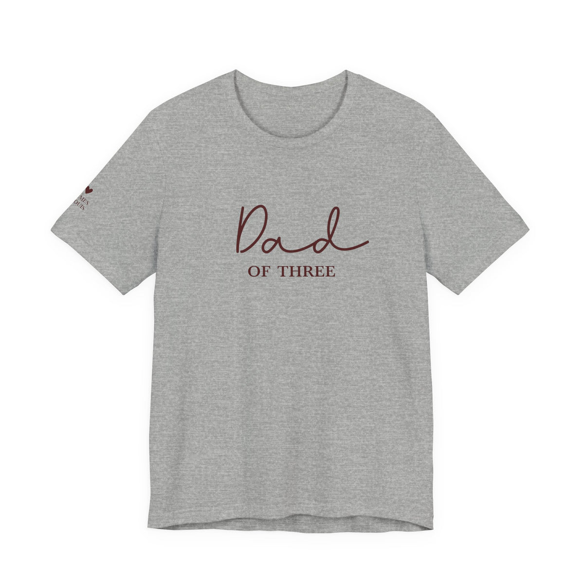 Camiseta personalizada de papá y nombres