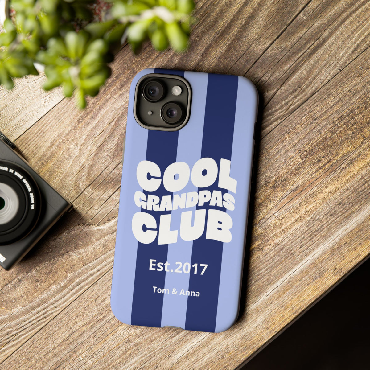 Phone Case Cool Grandpas Club & Names of grandchildren