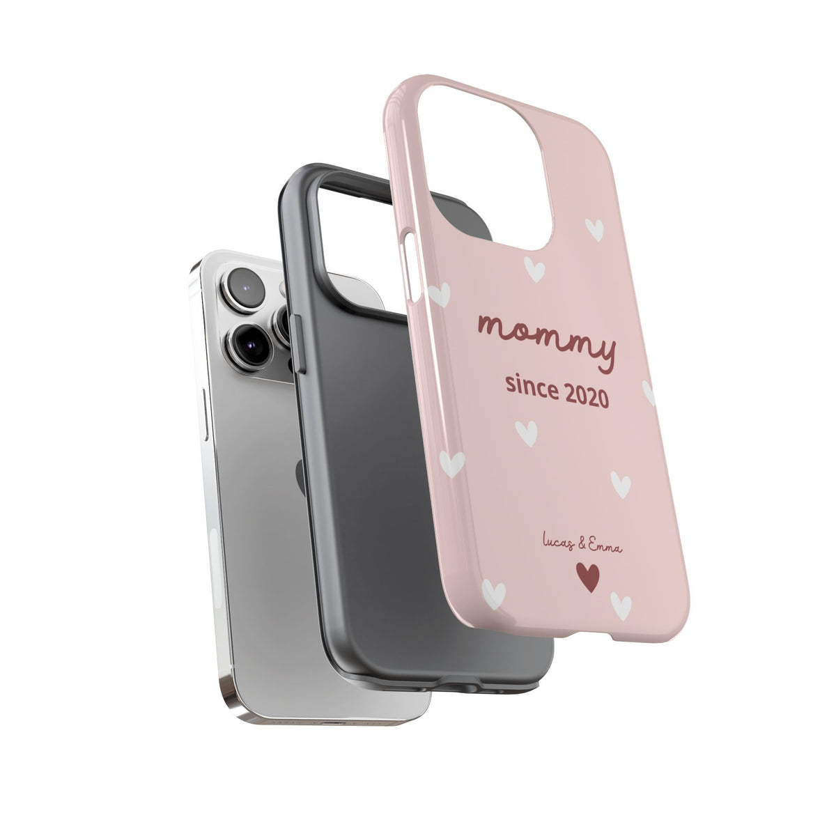 Phone Case Mommy or Grandma Since with Date & Names
