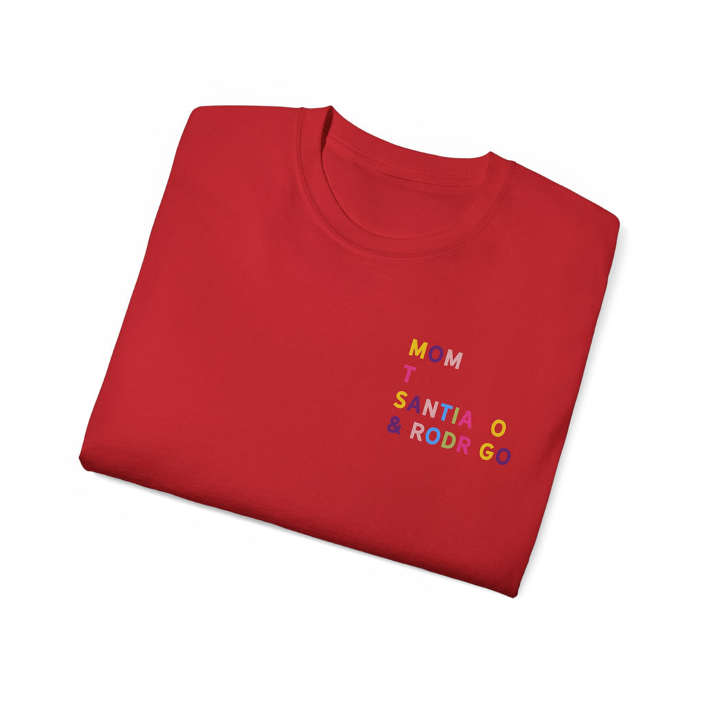 T-Shirt Multicolored name mom