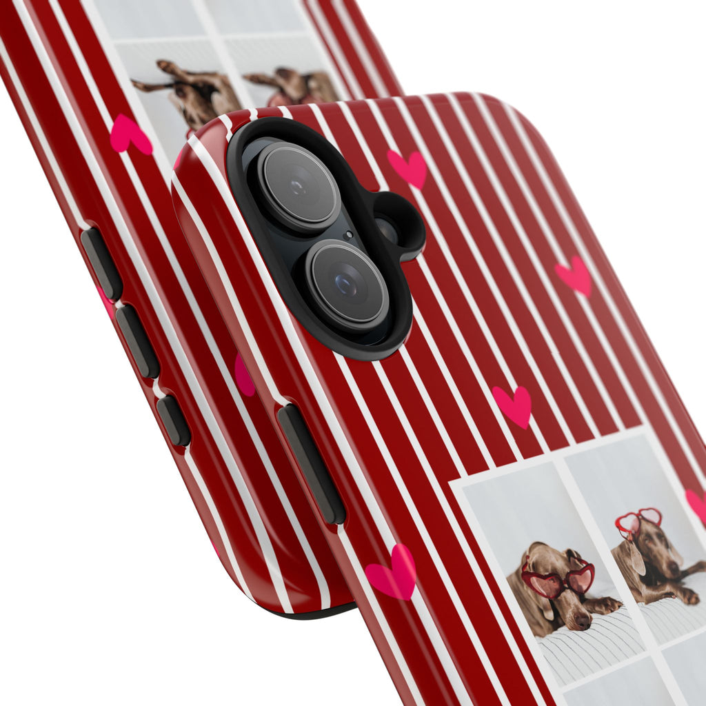 Funda de teléfono estilo cabina de fotos