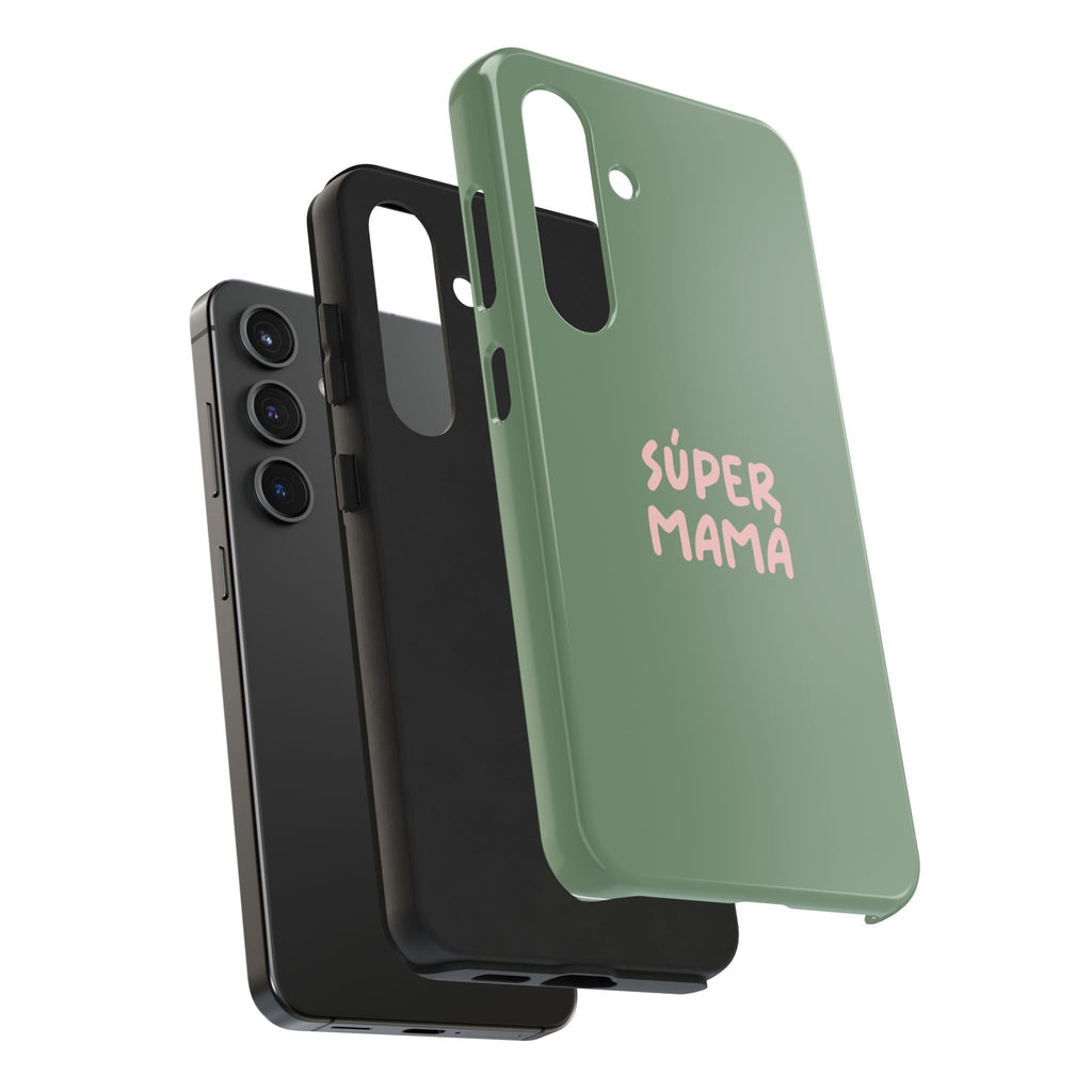 Green Phone Case with Custom Text