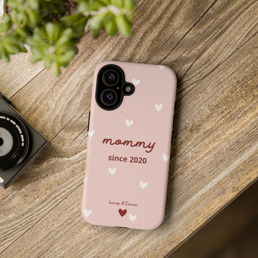 Phone Case Mommy or Grandma Since with Date & Names