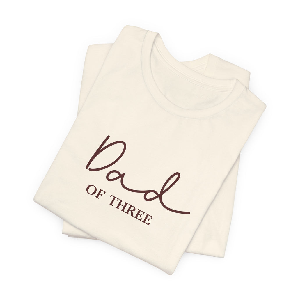Camiseta personalizada de papá y nombres