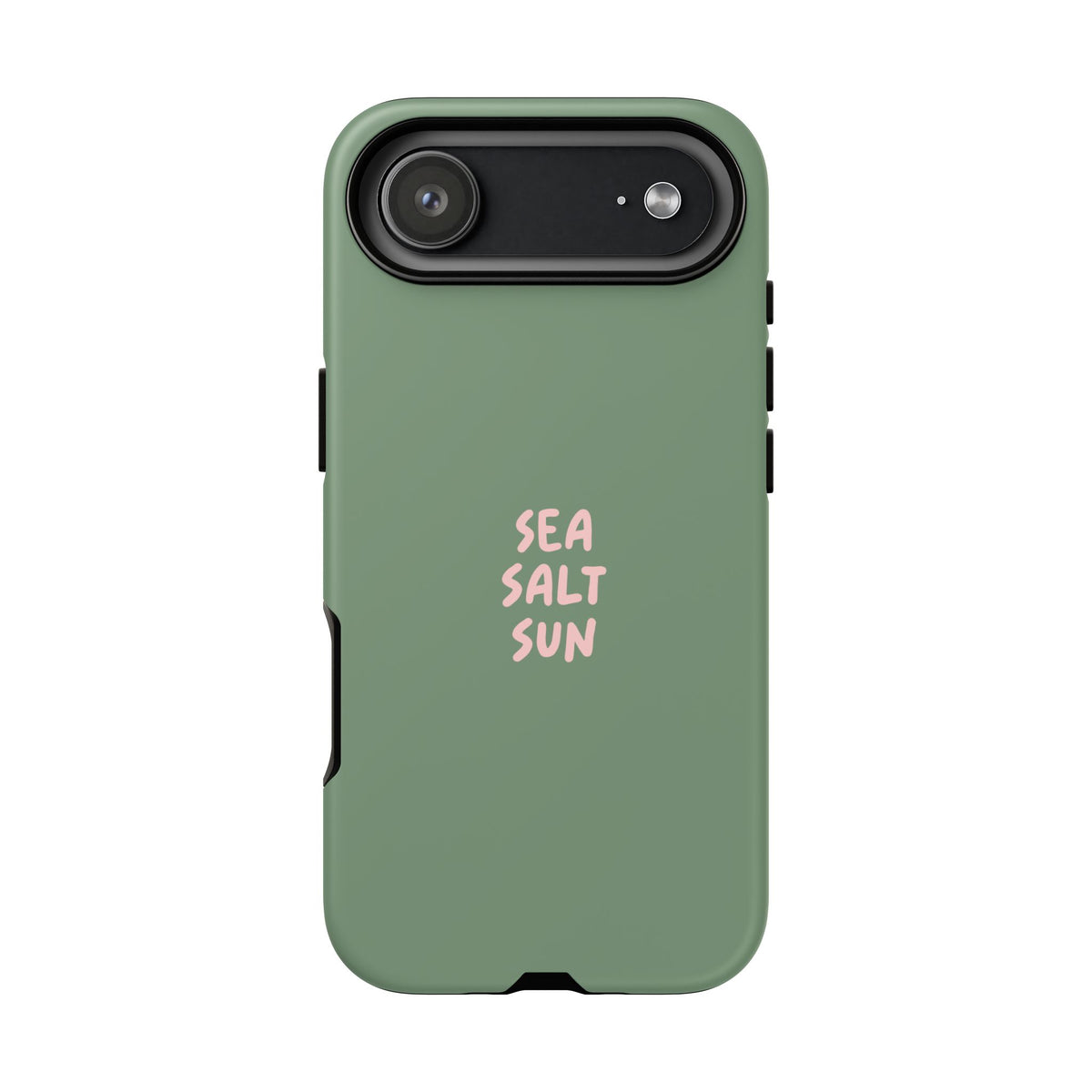 Phone Case Green color with custom text