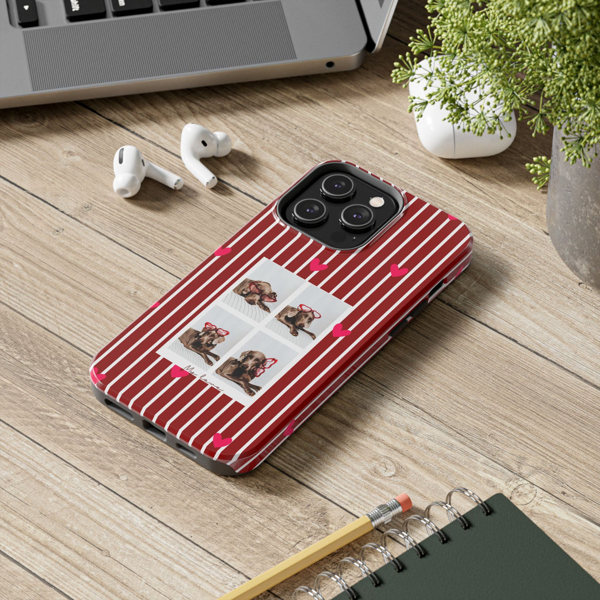 Estilo de Cabina de Fotos para Fundas de Móvil