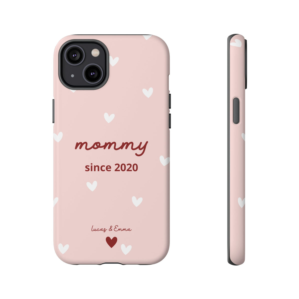 Phone Case Mommy or Grandma Since with Date & Names