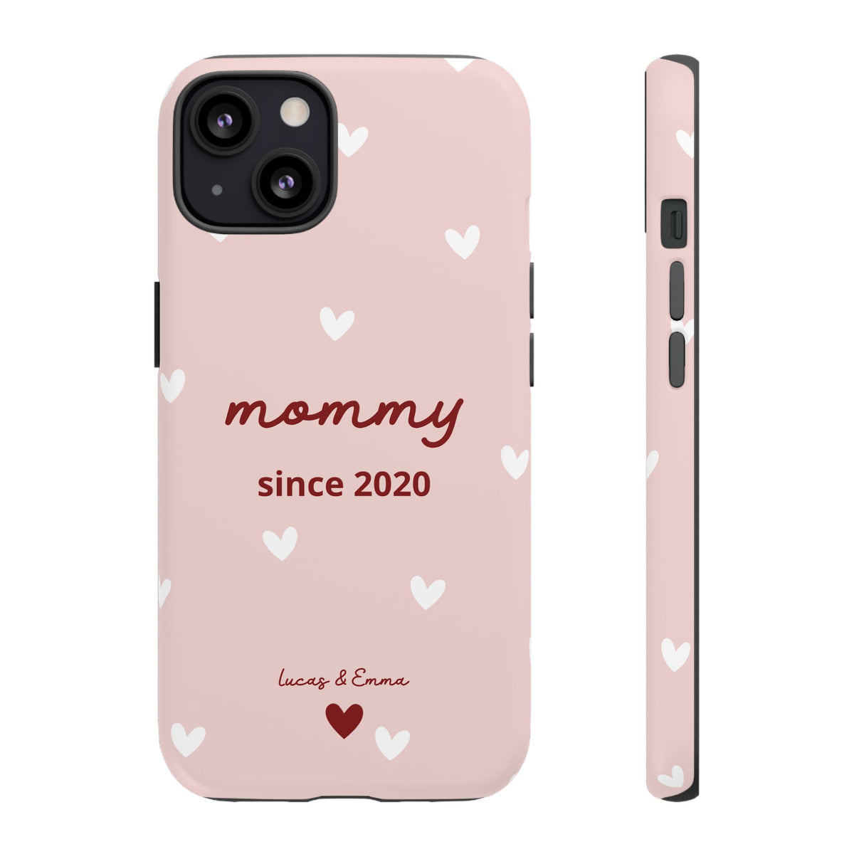 Phone Case Mommy or Grandma Since with Date & Names