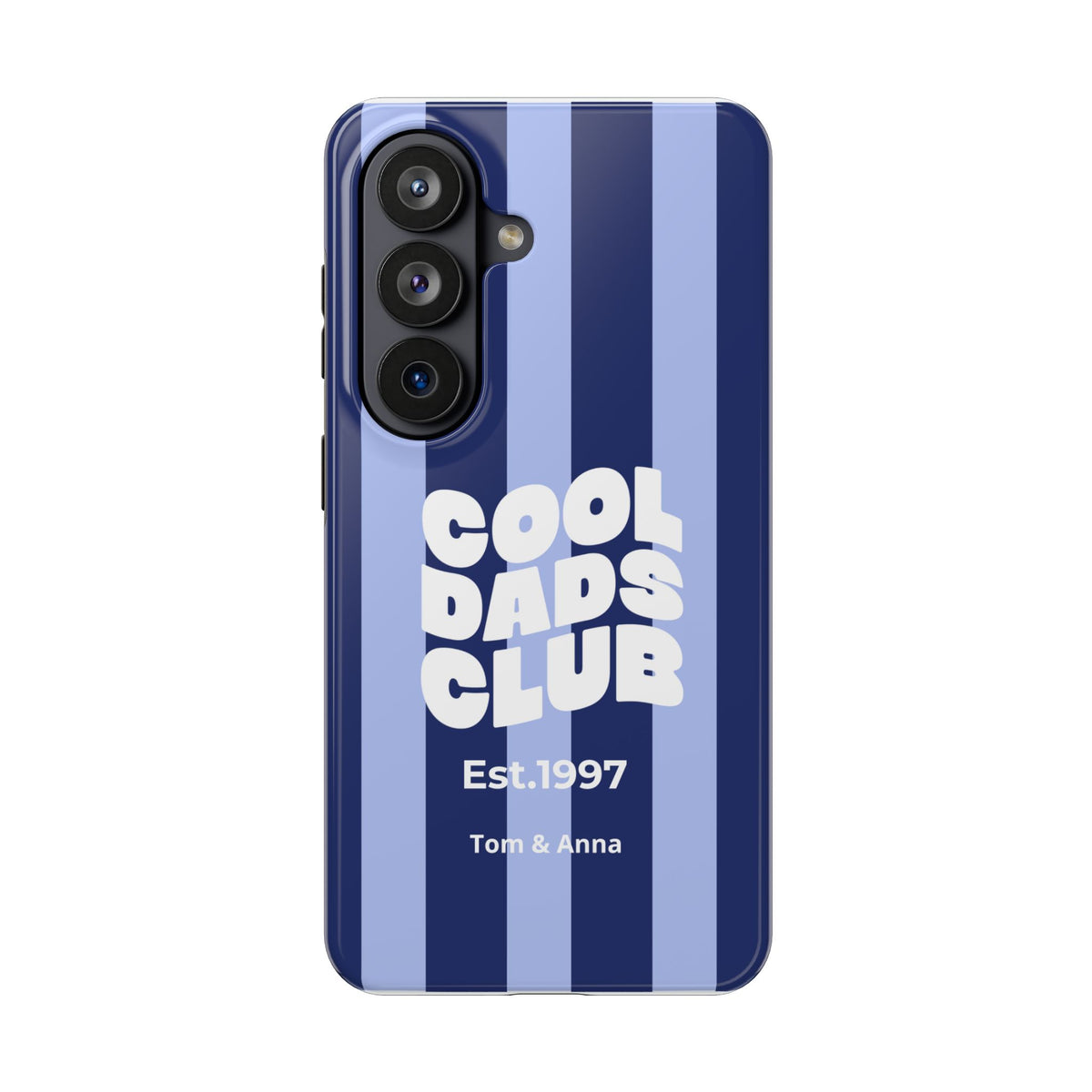 Funda para teléfono Papás Geniales Club y Nombres de los niños