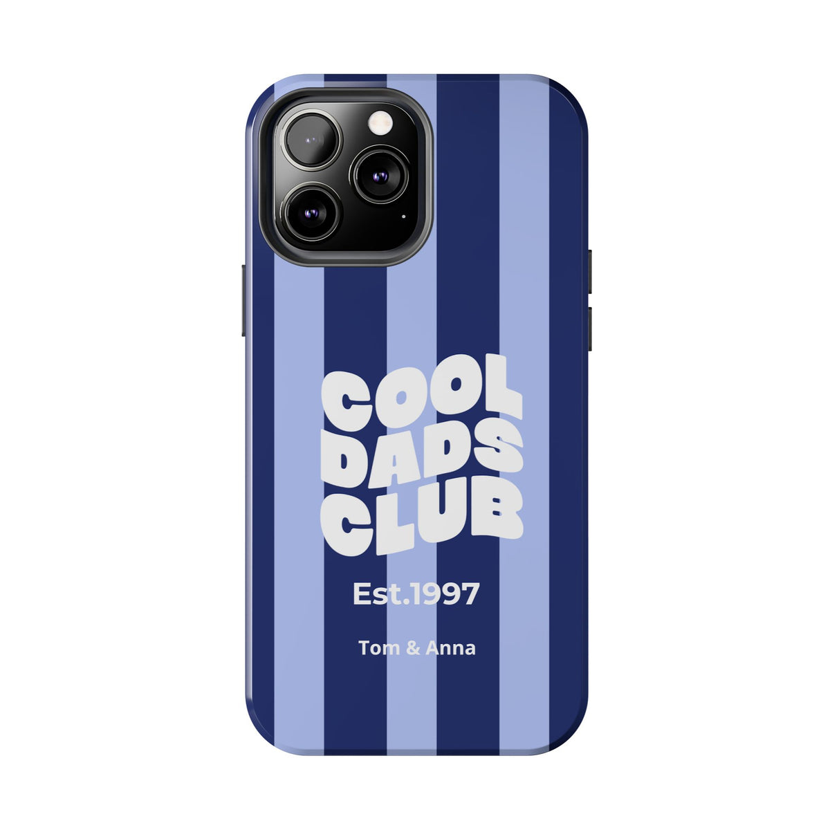 Funda para teléfono Papás Geniales Club y Nombres de los niños