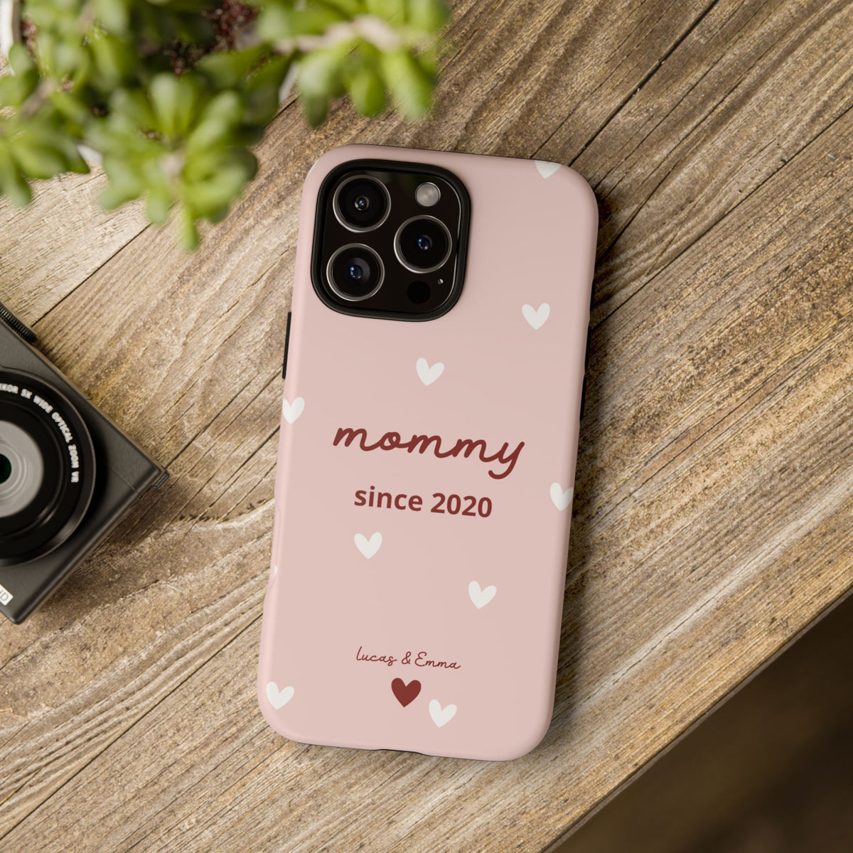 Phone Case Mommy or Grandma Since with Date & Names