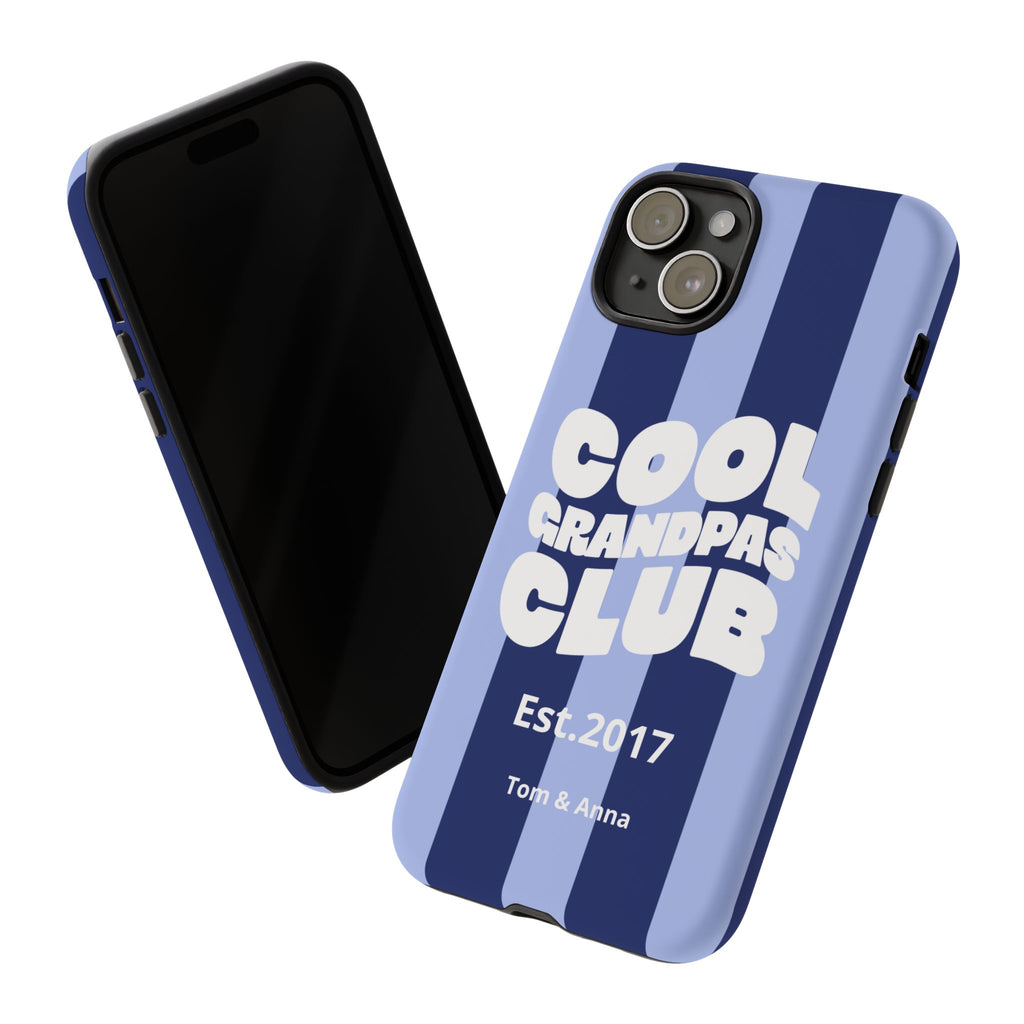 Phone Case Cool Grandpas Club & Names of grandchildren