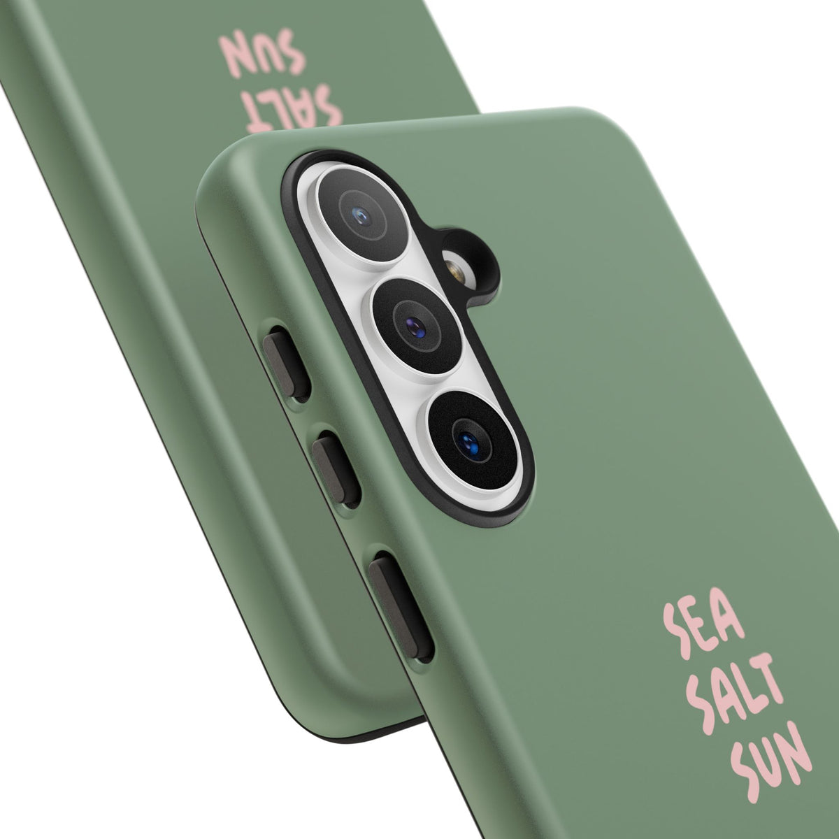 Phone Case Green color with custom text