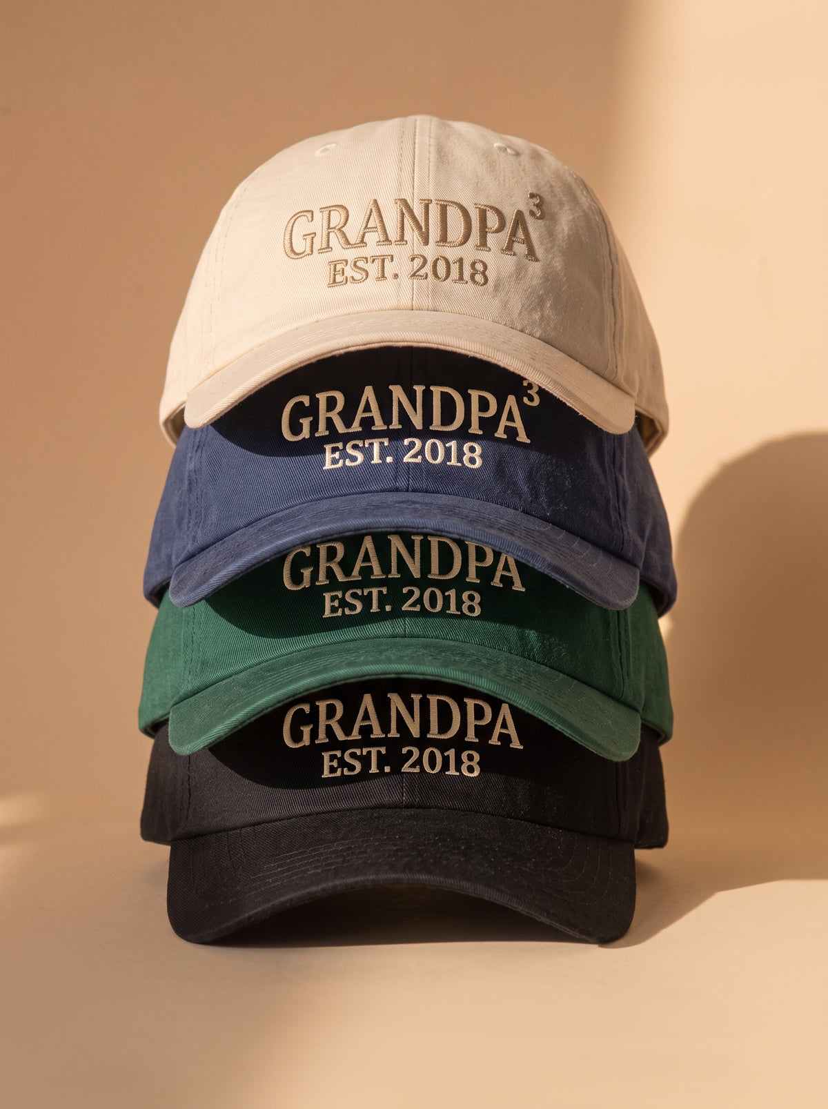 Cap Exponent Grandpa embroidered personalized