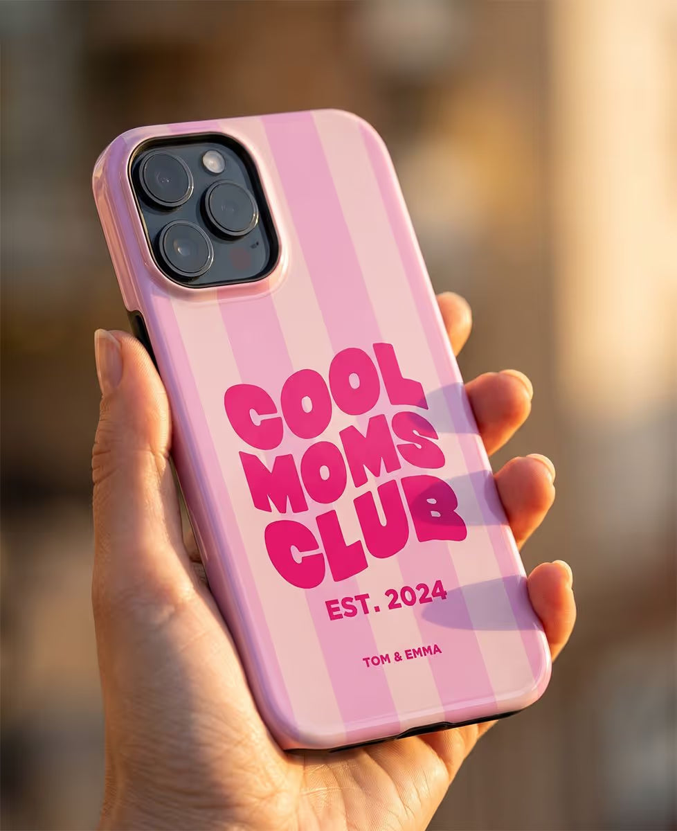 Funda de Teléfono Club de Mamás Geniales y Nombres de los niños